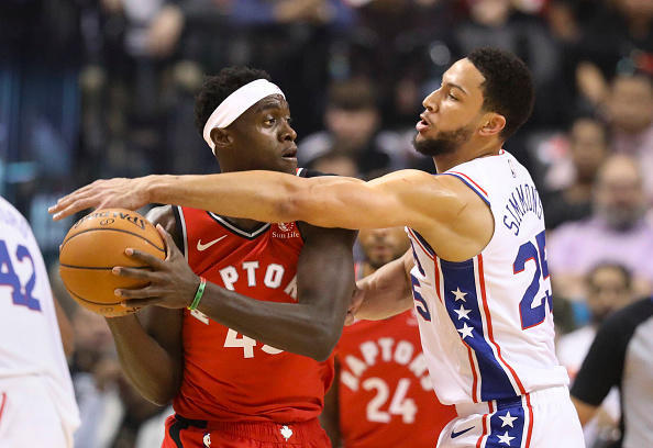 猛龙鏖战辽宁队,恩比德关键制胜 猛龙鏖战辽宁队,恩比德关键制胜