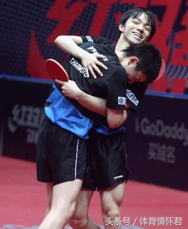 日本队完胜韩国队，张继科带队取胜