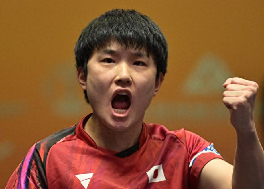 日本乒乓球队碾压德国乒乓球队，张本智和制霸全场的简单介绍